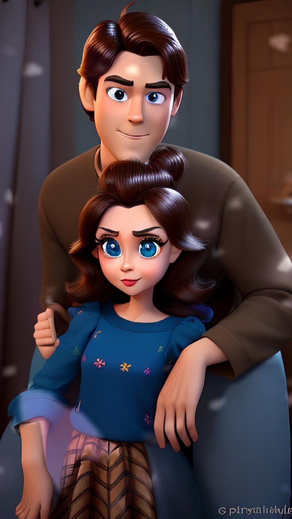 Çift Disney Pixar 