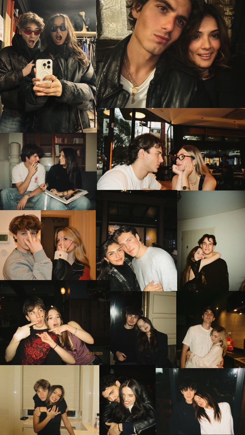 Colagem de casal 