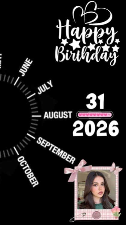 ANNIVERSAIRE 31 AOÛT 