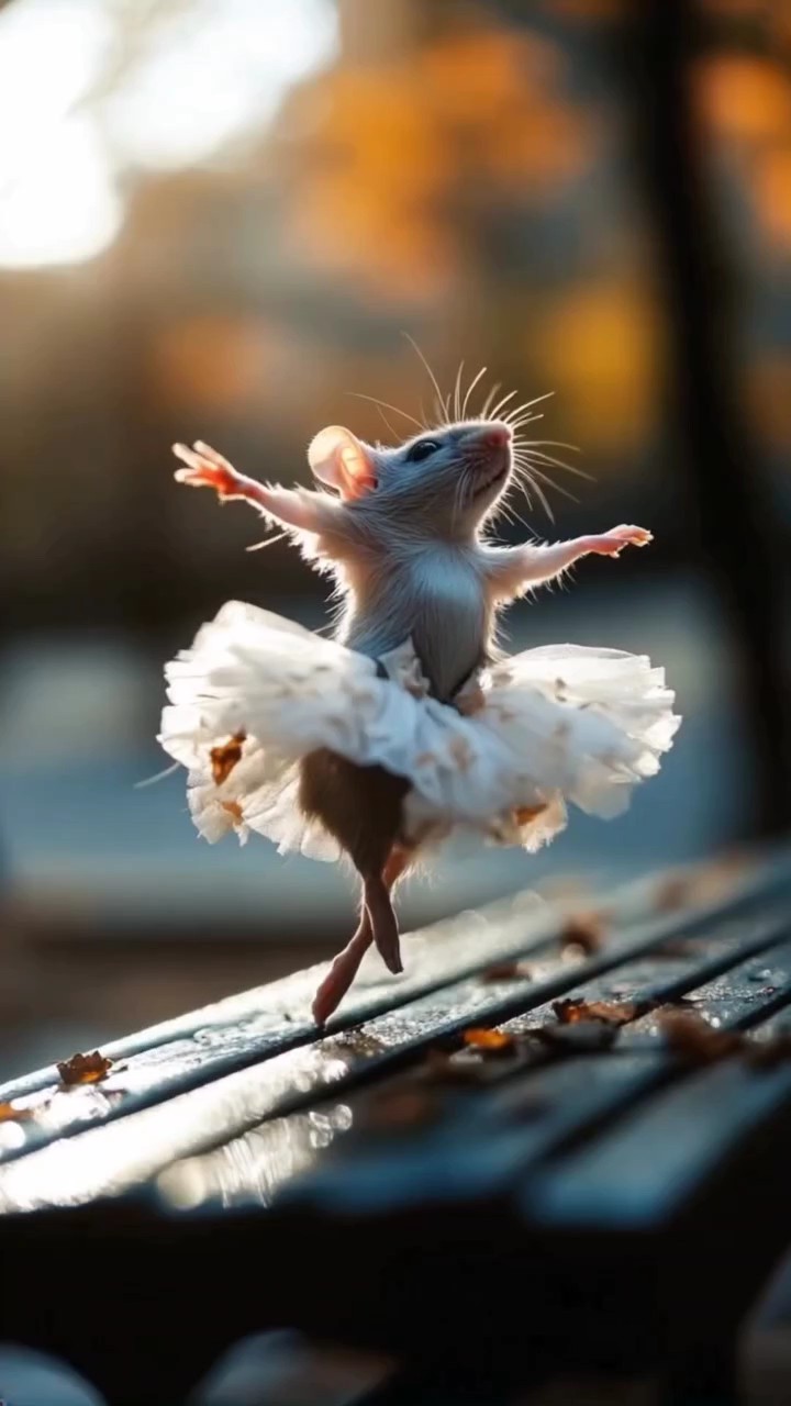 lucu mouse dance 