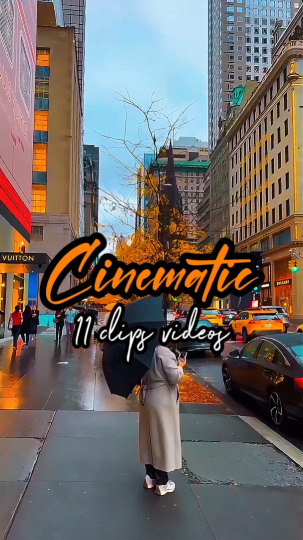 11 CLIPS CINEMÁTICOS