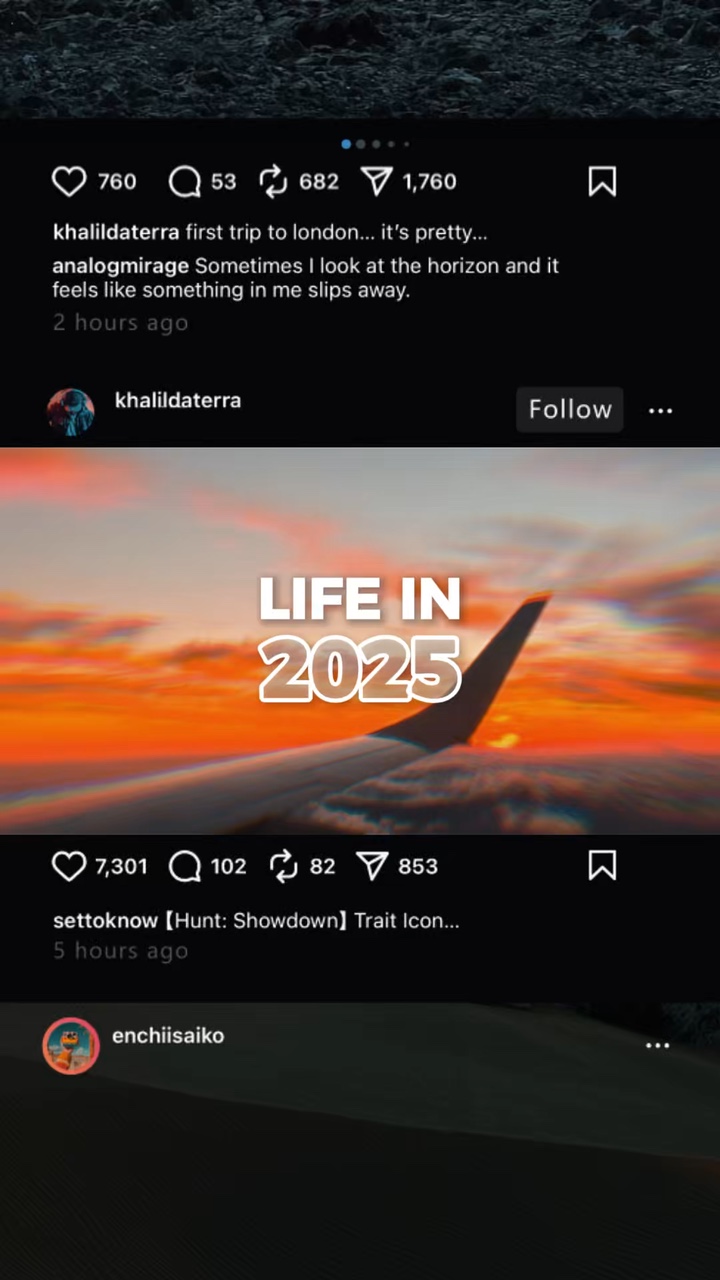 LIFE IN 2025 DUMP IG