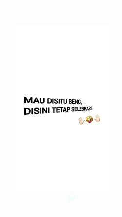Mau disitu benci