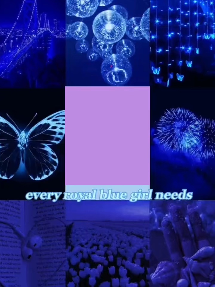 Blue needs pink