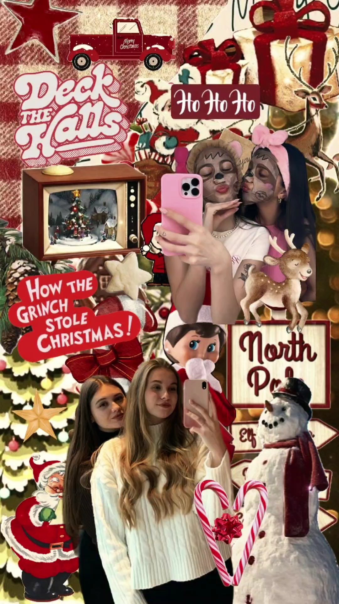 Weihnachtstapete 