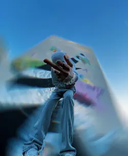 Radial blur effect
