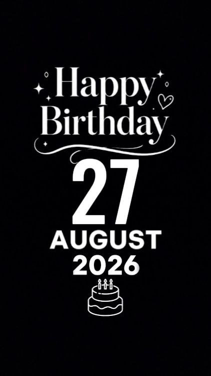 BDAY BROTHER 27 AUG