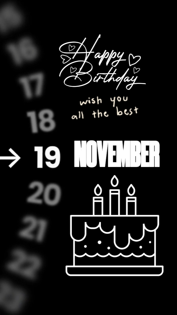 Cumpleaños 19 de noviembre
