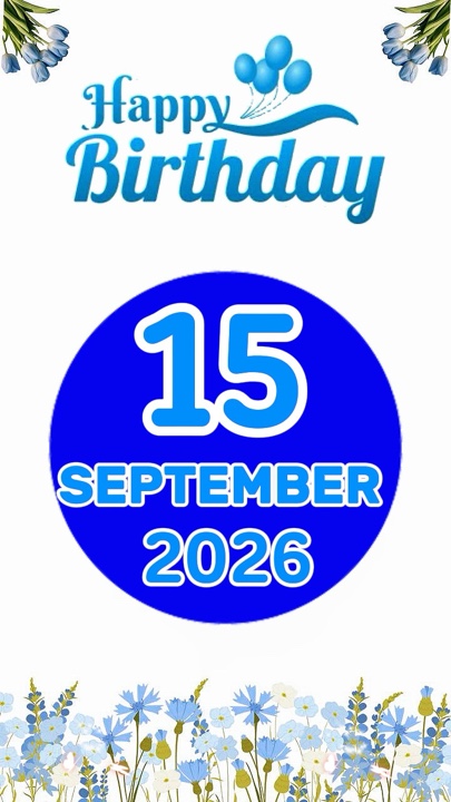 15 sept ulang tahun 