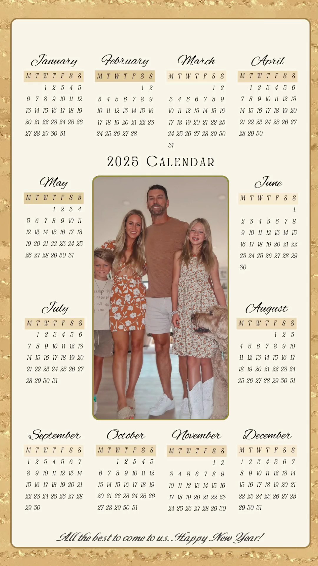 Calendario 2025 