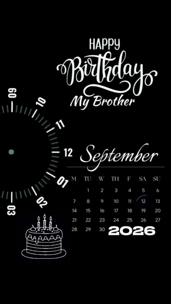 hbd my brother
