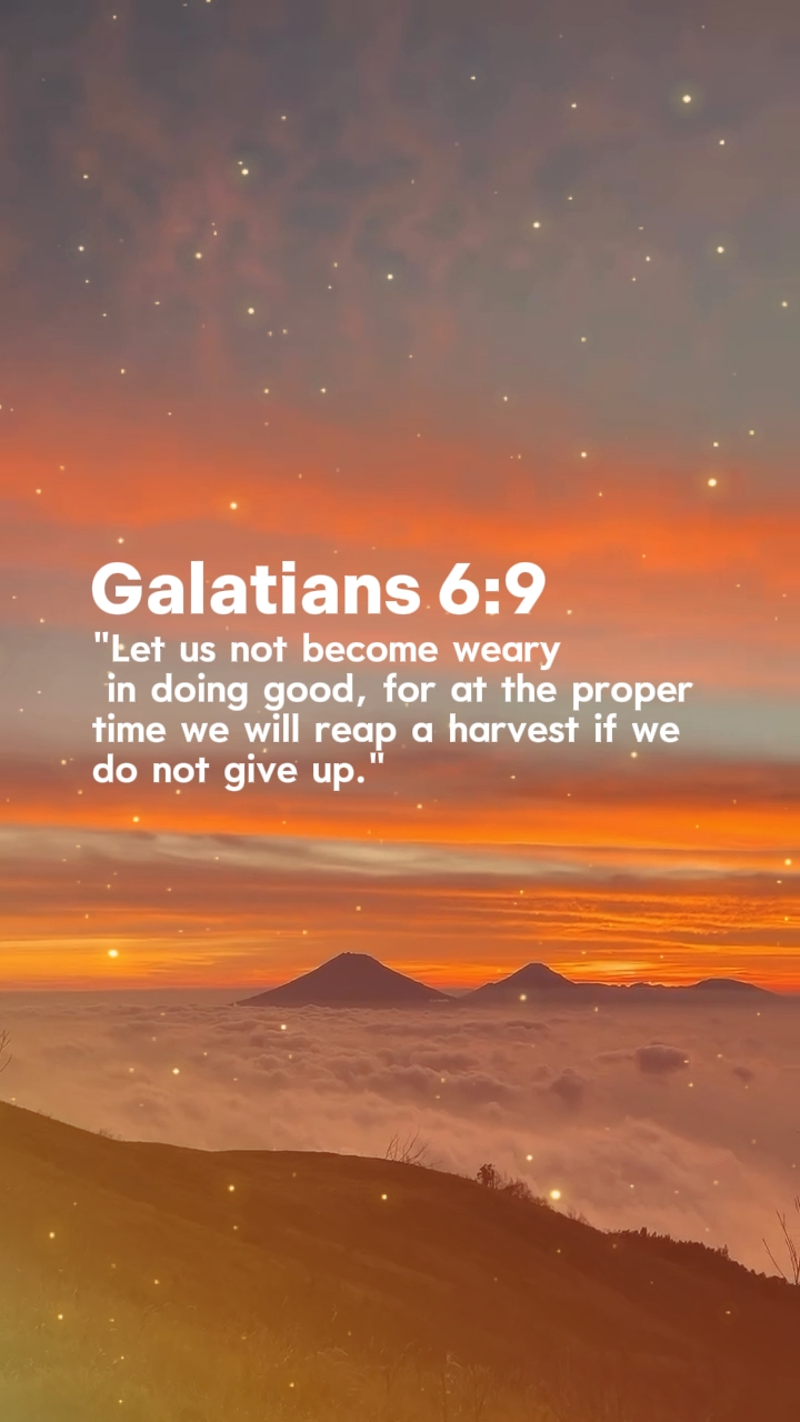Gálatas 6: 9