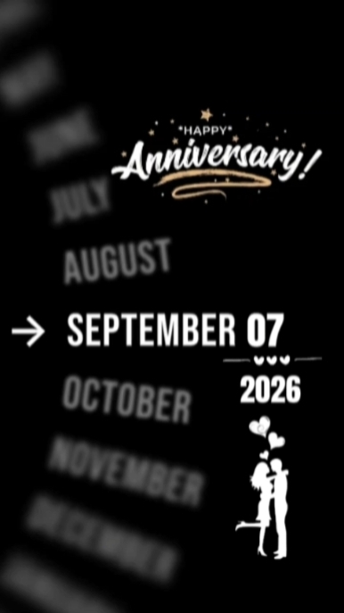 ANNIVERSARY 7 SEPT