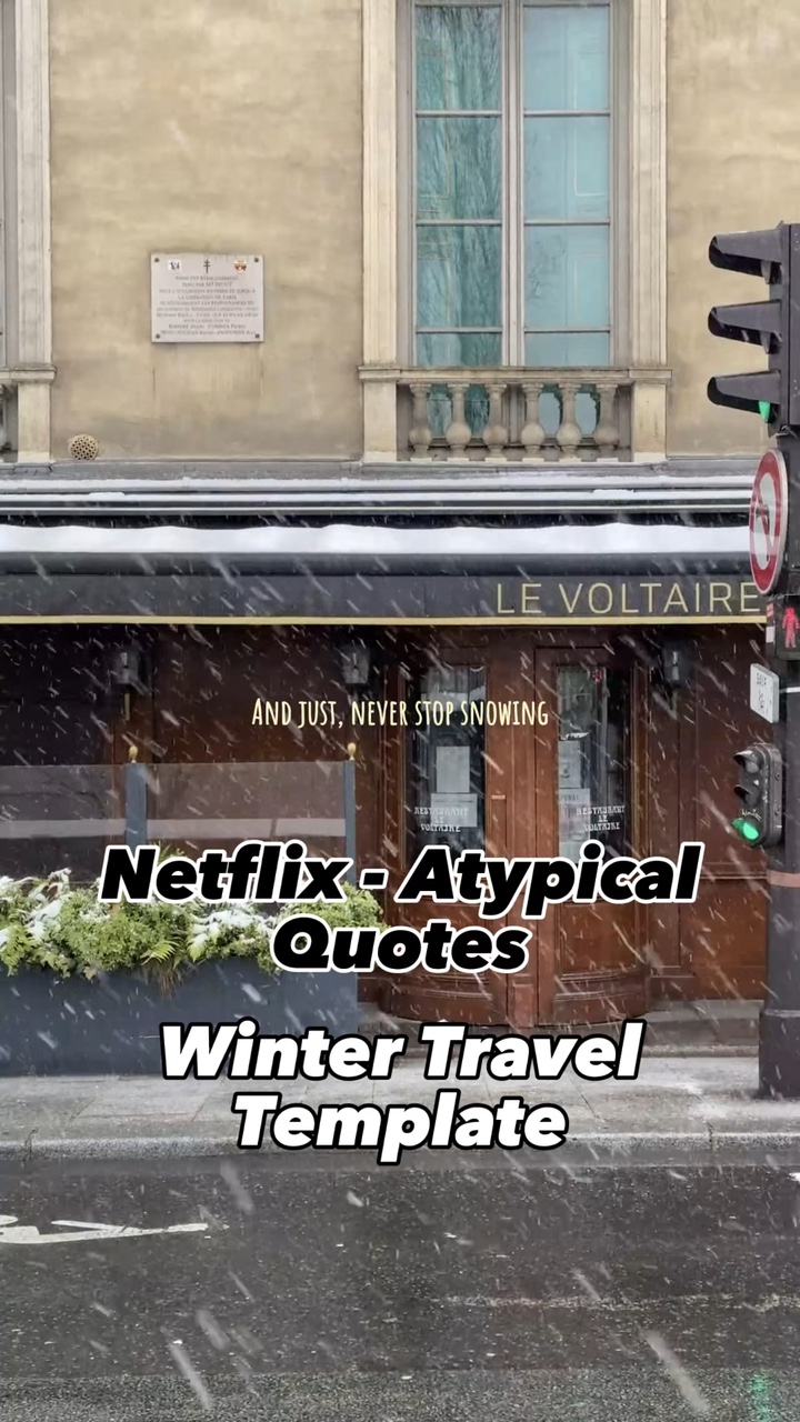 N'arrêtez jamais de neiger