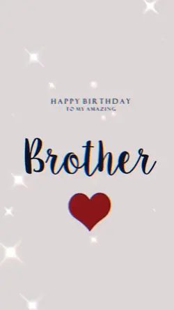 birthday brother