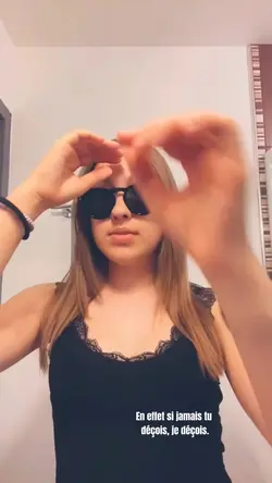 tu déçois je déçois