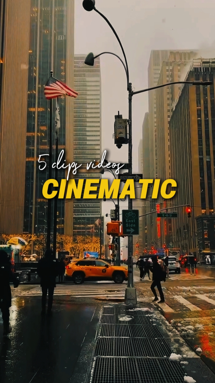 5 clips vidéos
