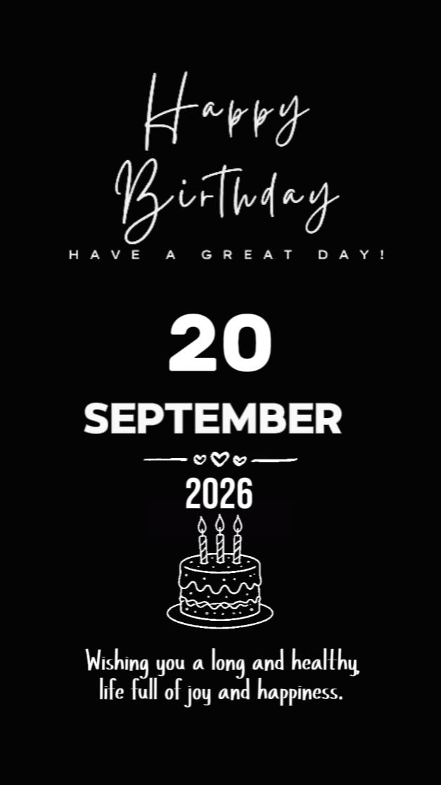 ulang tahun 20 september