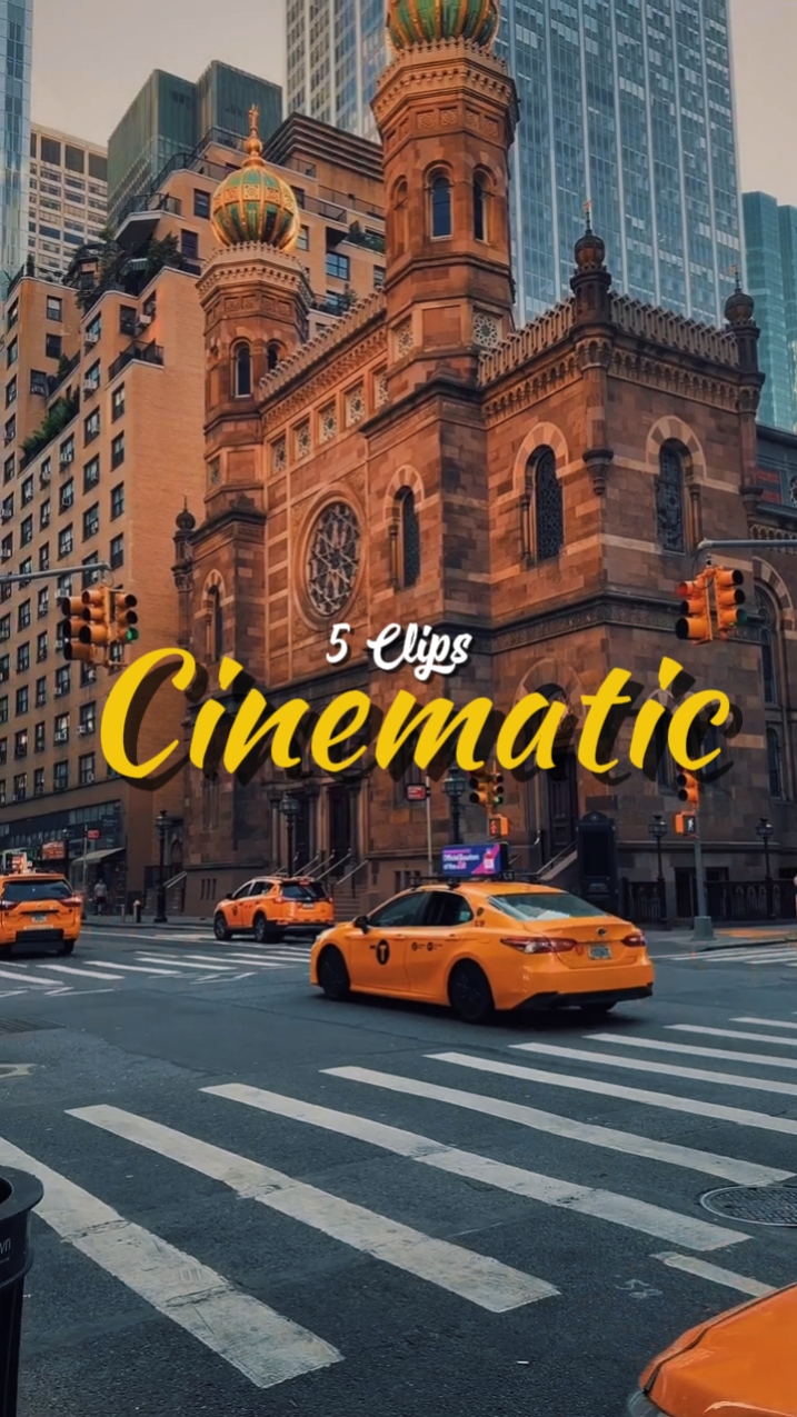 5 CLIPS CINEMÁTICOS