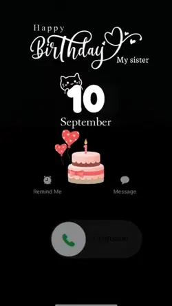 BDAY MY SISTER