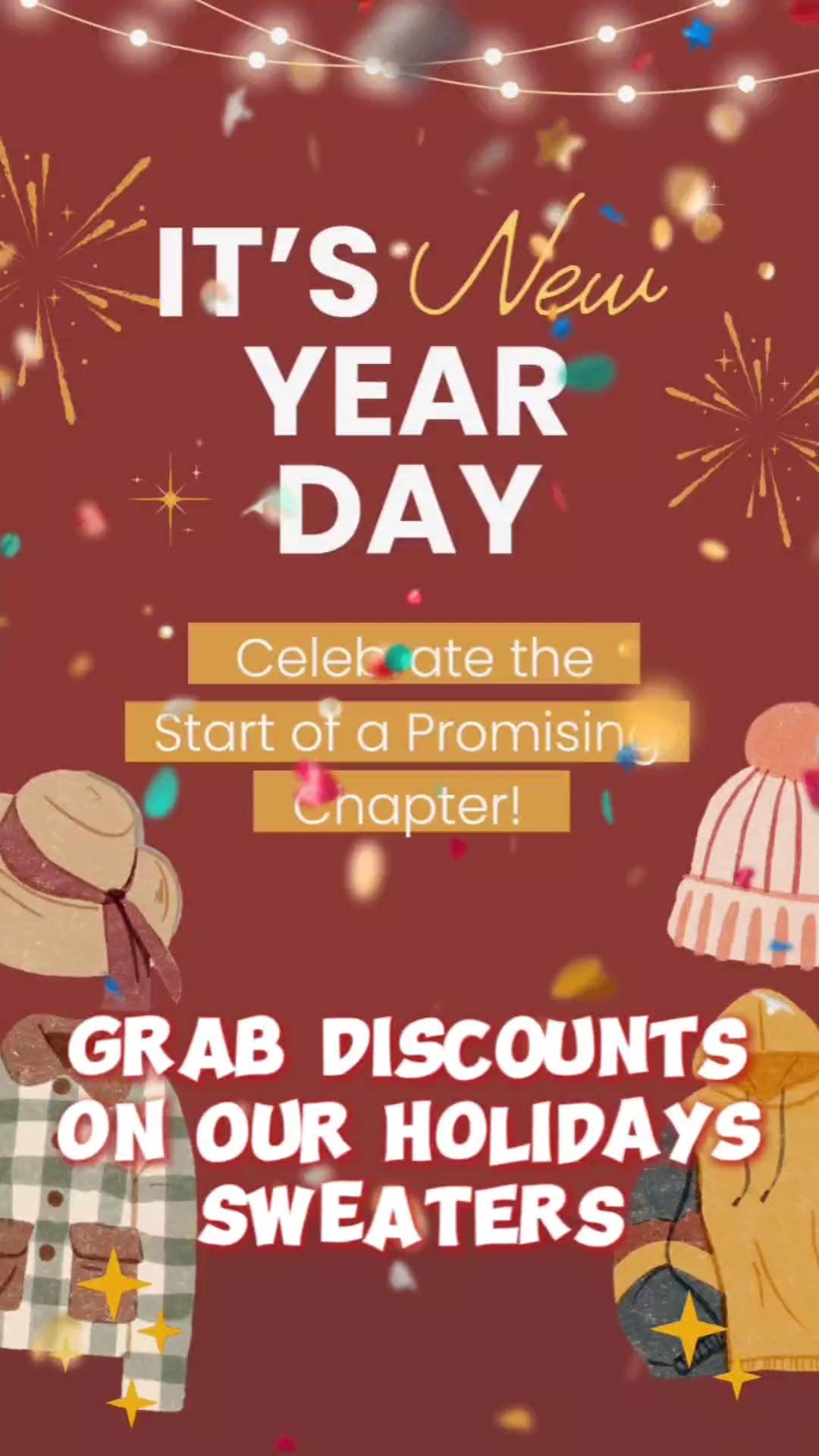 New Year fashion ads