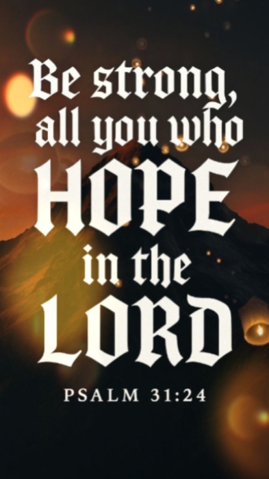 psalm 31:24