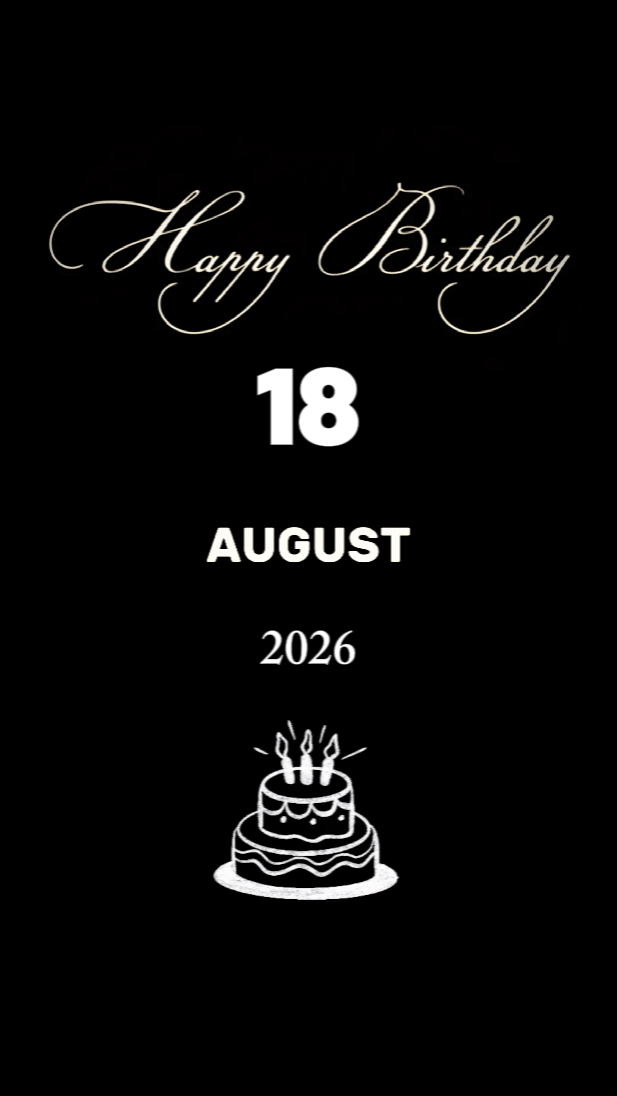 HBDY MOM 18 AUGUST