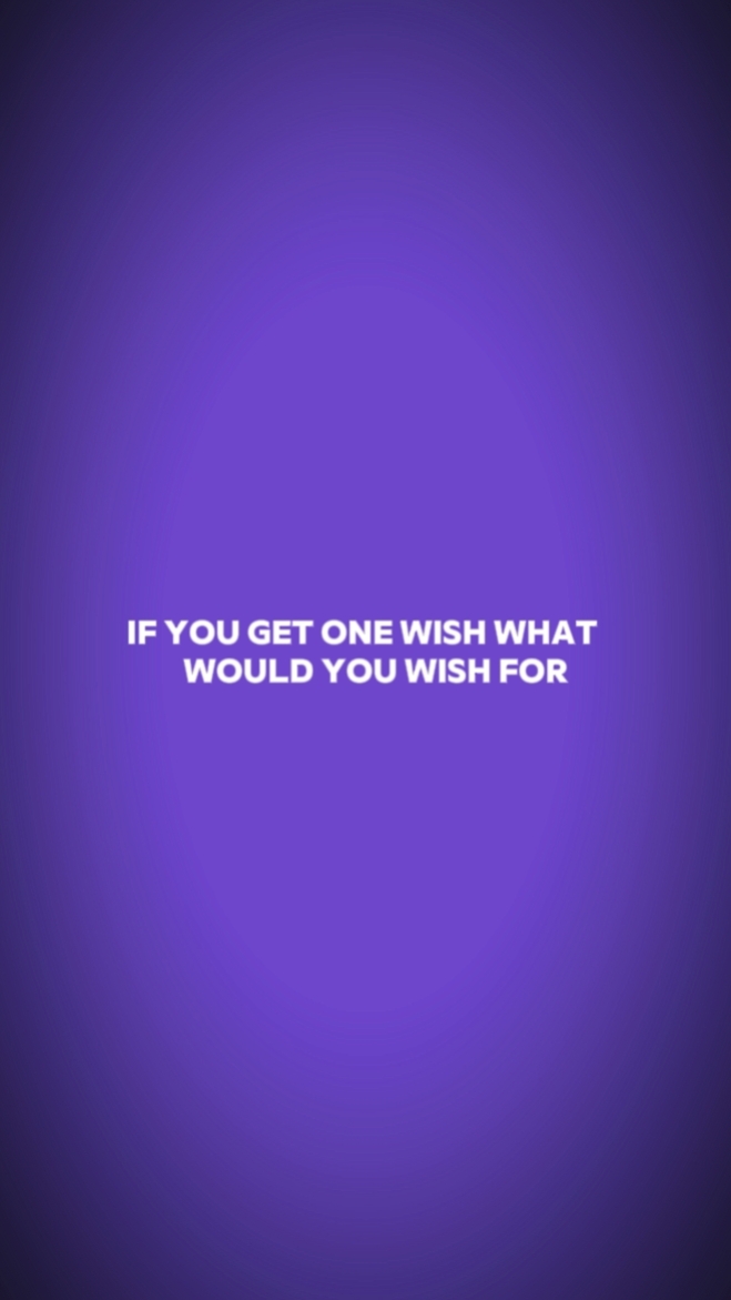 하나의 소원
