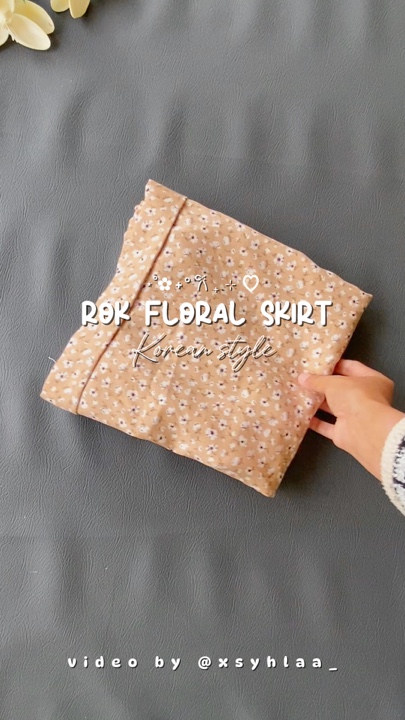 rok floral skirt
