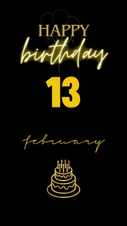 Birthday February 13