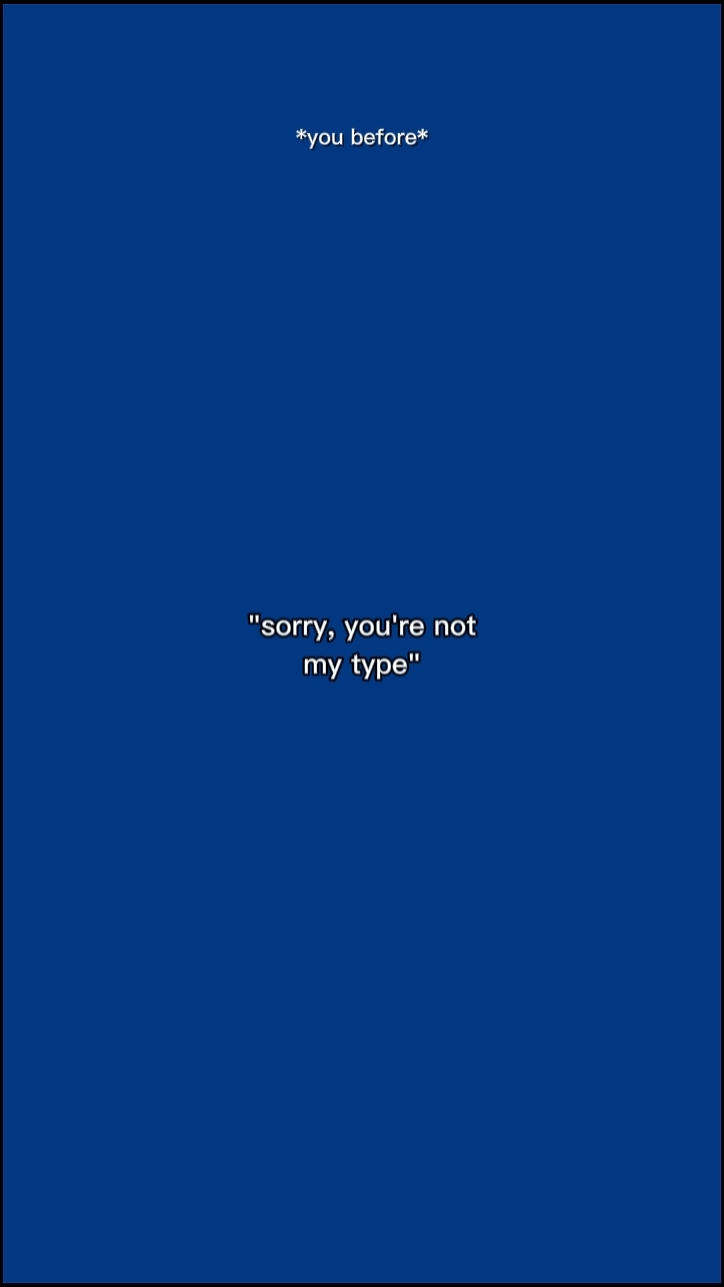 sorry you're not
