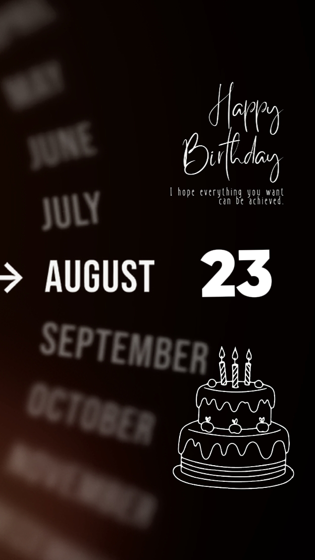 HBD 23 Agosto