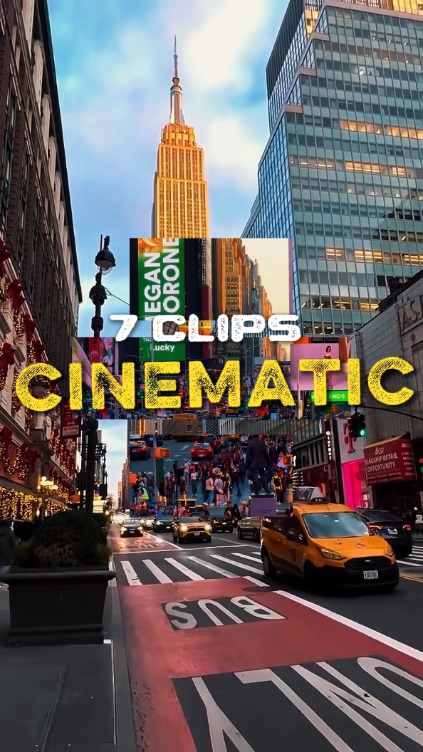 7 clips cinematográficos 