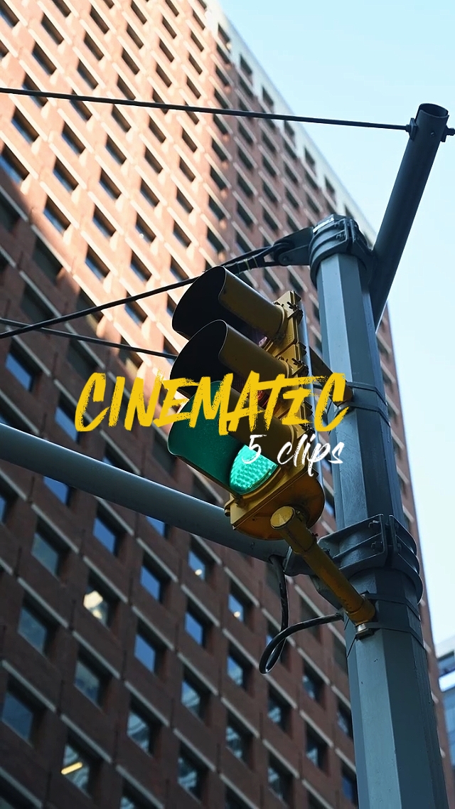 5 clips cinematic 