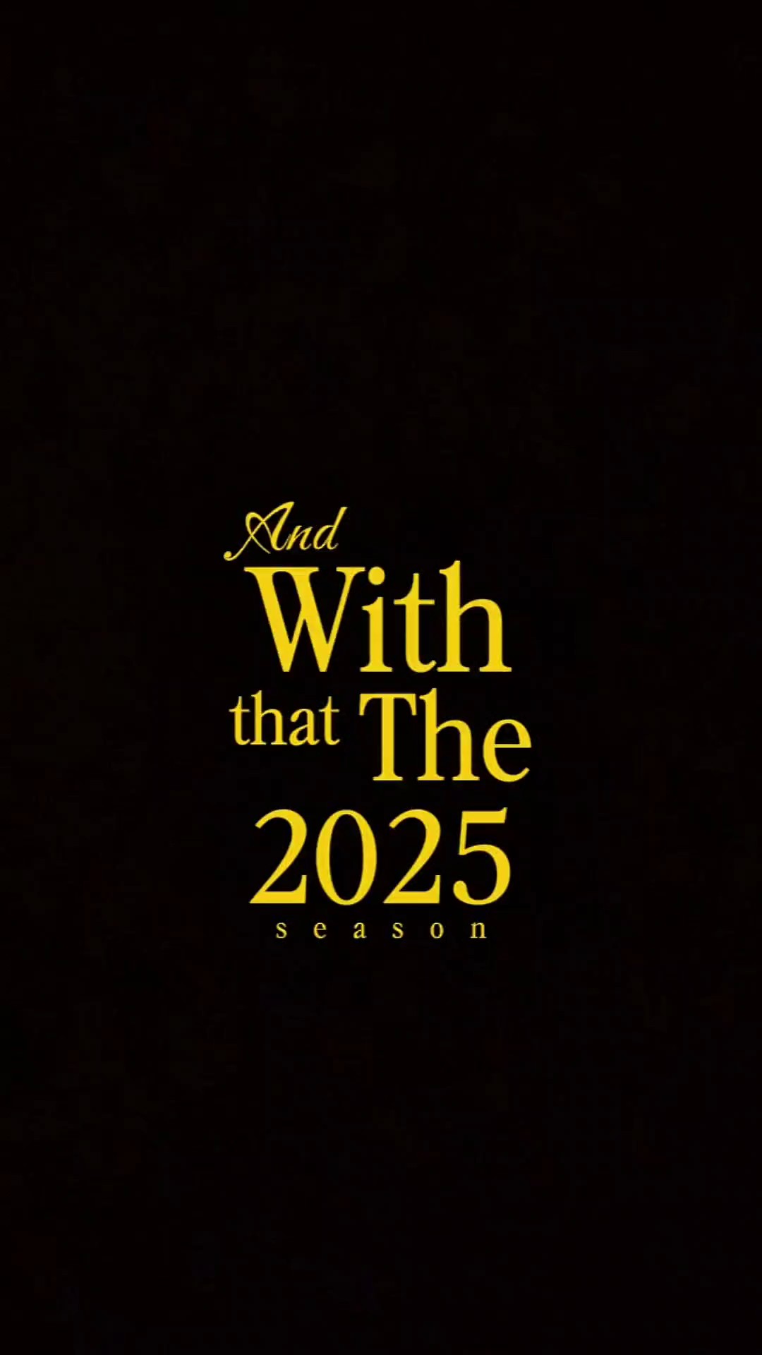 2025 season