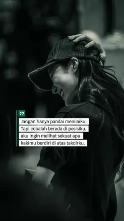 jangan hanya menilai