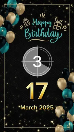 hbd 17 March 2025