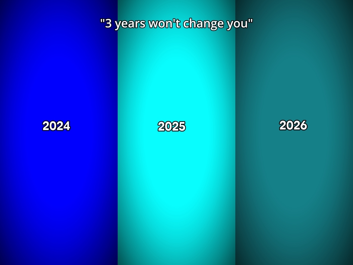 3 years