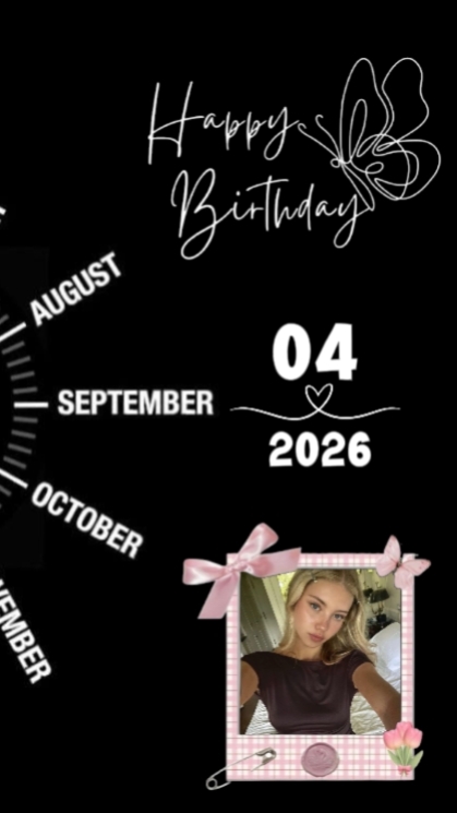 ULANG TAHUN 4 SEPTEMBER