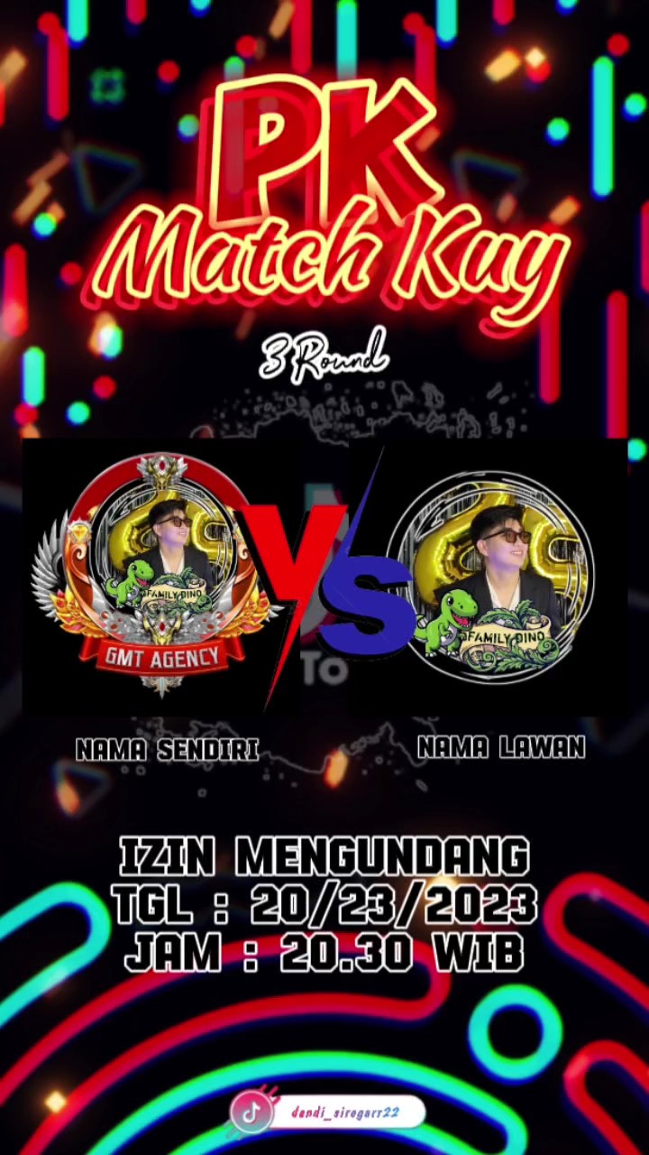 Banner PK Tiktok
