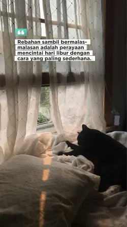 Rebahan dihari libur
