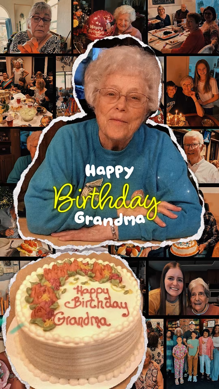 Birthday my grandma🎂