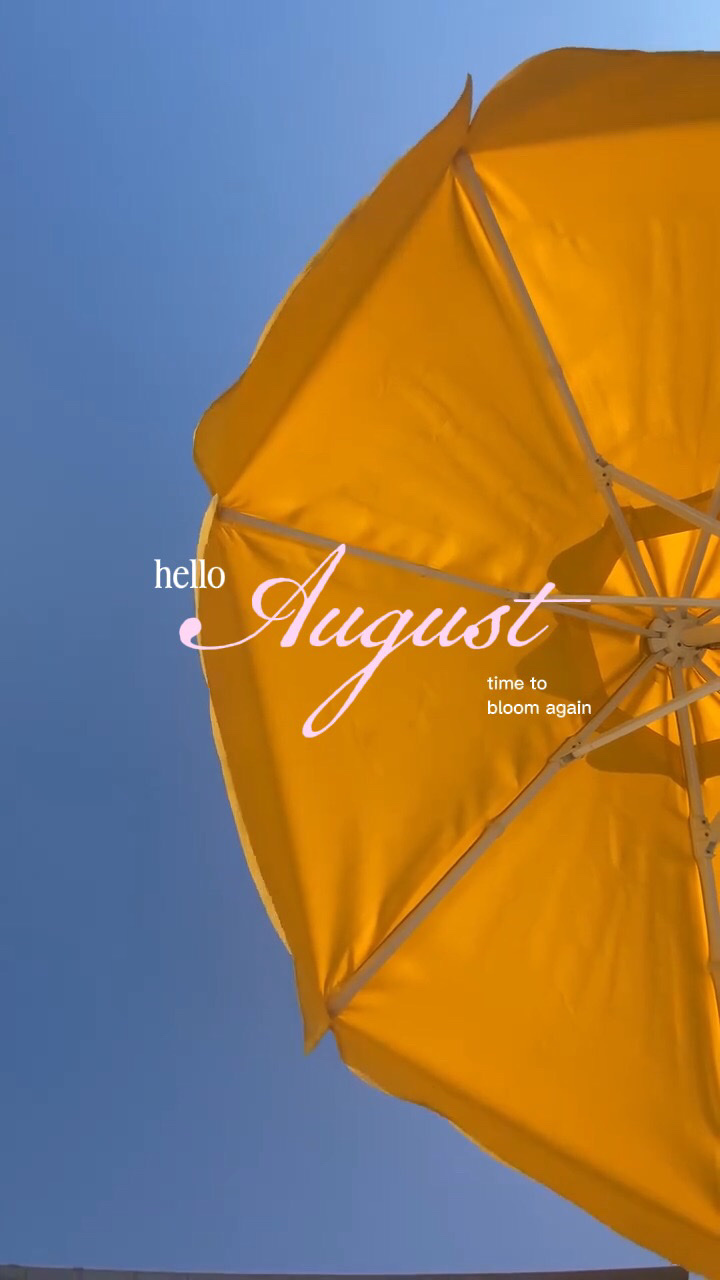 Hola agosto