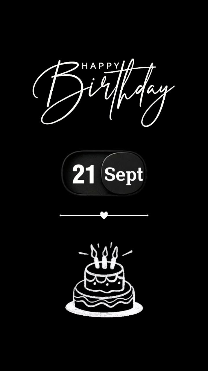 Birthday 21 septembe