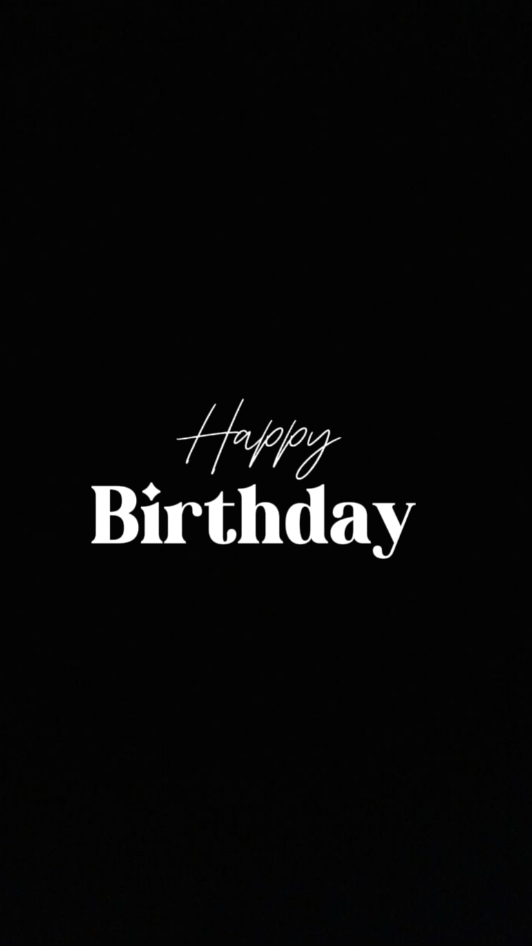 Happy Birthday 