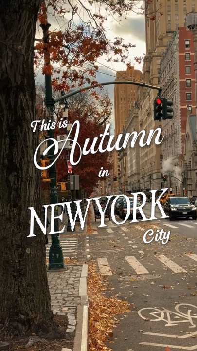 This is Autumn in NY