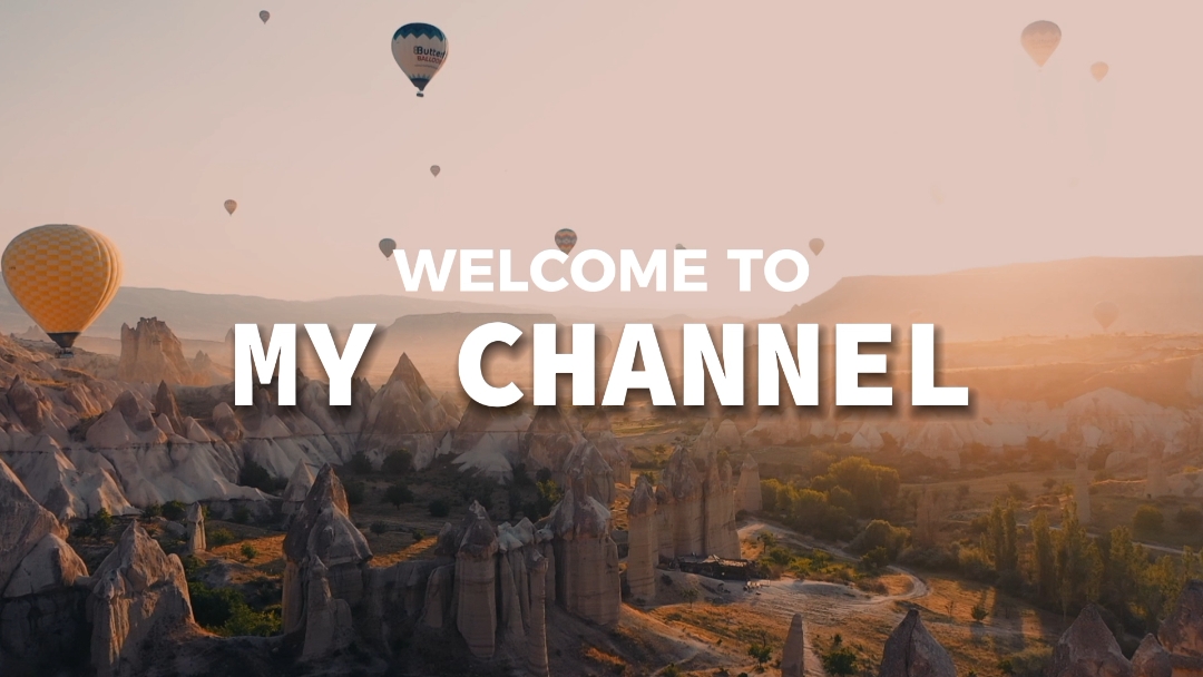 Intro du vlog de voyage