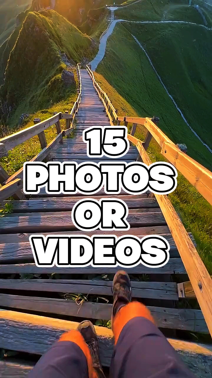 15 vidéo ou photo 