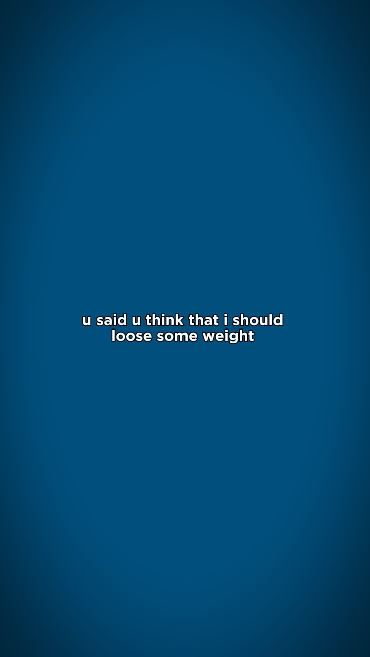 u said