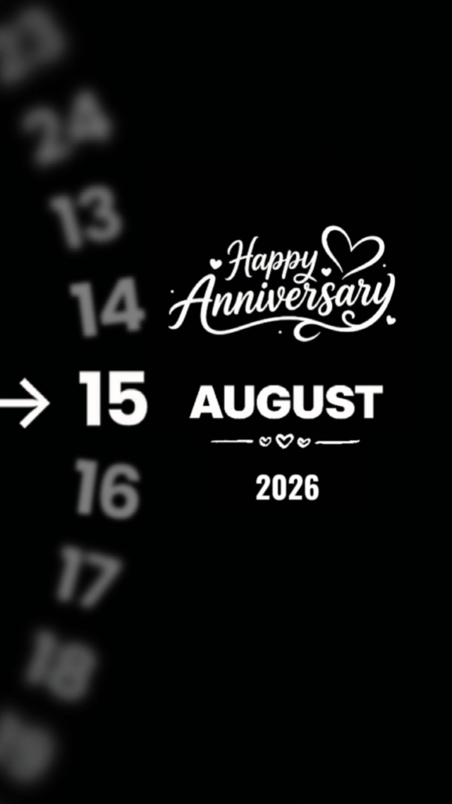 ANNIV 15 AUGUST 